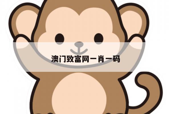 澳门致富网一肖一码