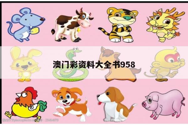 澳门彩资料大全书958