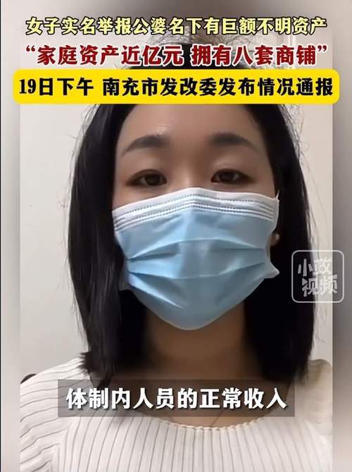 官方谈女子举报公婆资产近亿,设计策略快速解答_整版DKJ656.74